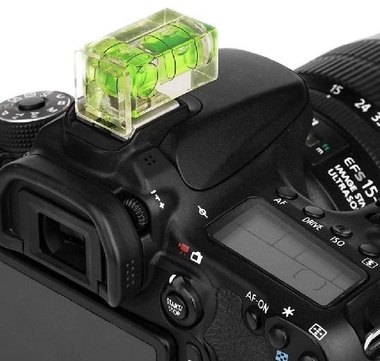 Hot Shoe Spirit Level Mount for DSLR Camera, Photography, Photography