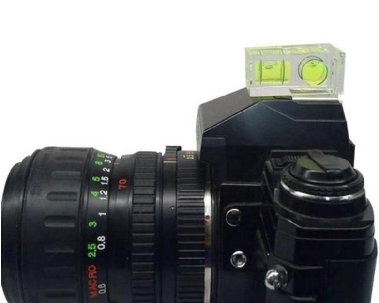 Hot Shoe Spirit Level Mount for DSLR Camera, Photography, Photography