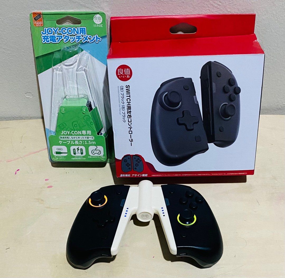IINE TOKYO RISE SWITCH JOYCON WIRELESS CONTROLLER SPLIT NINTENDO, Video