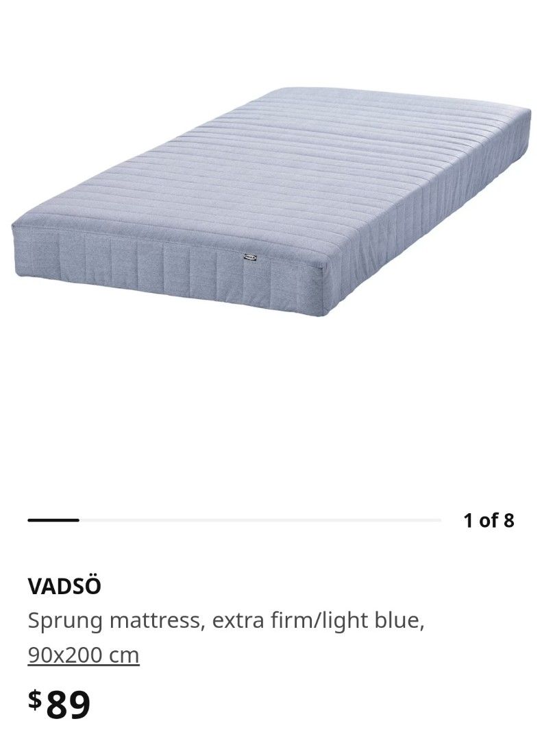 Ikea bed with mattress Furniture Home Living Furniture Bed