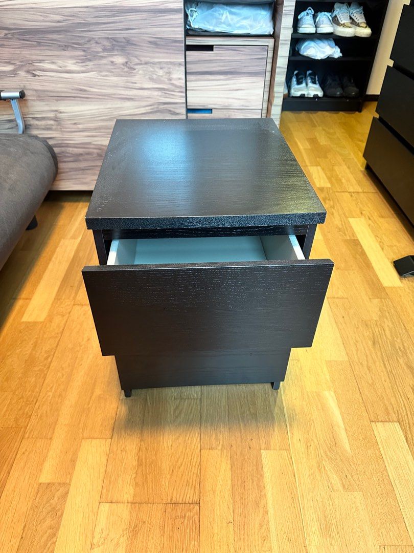 IKEA Bedside Table, Furniture & Home Living, Furniture, Shelves