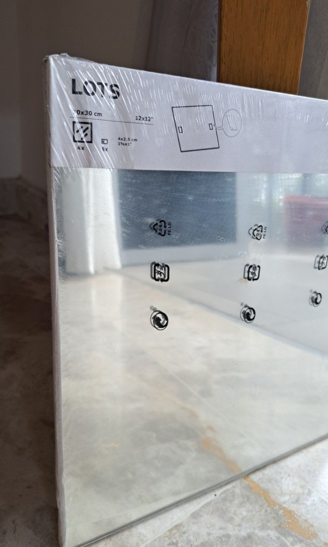 Ikea LOTS mirror pack of 4 pieces, Furniture & Home Living, Home