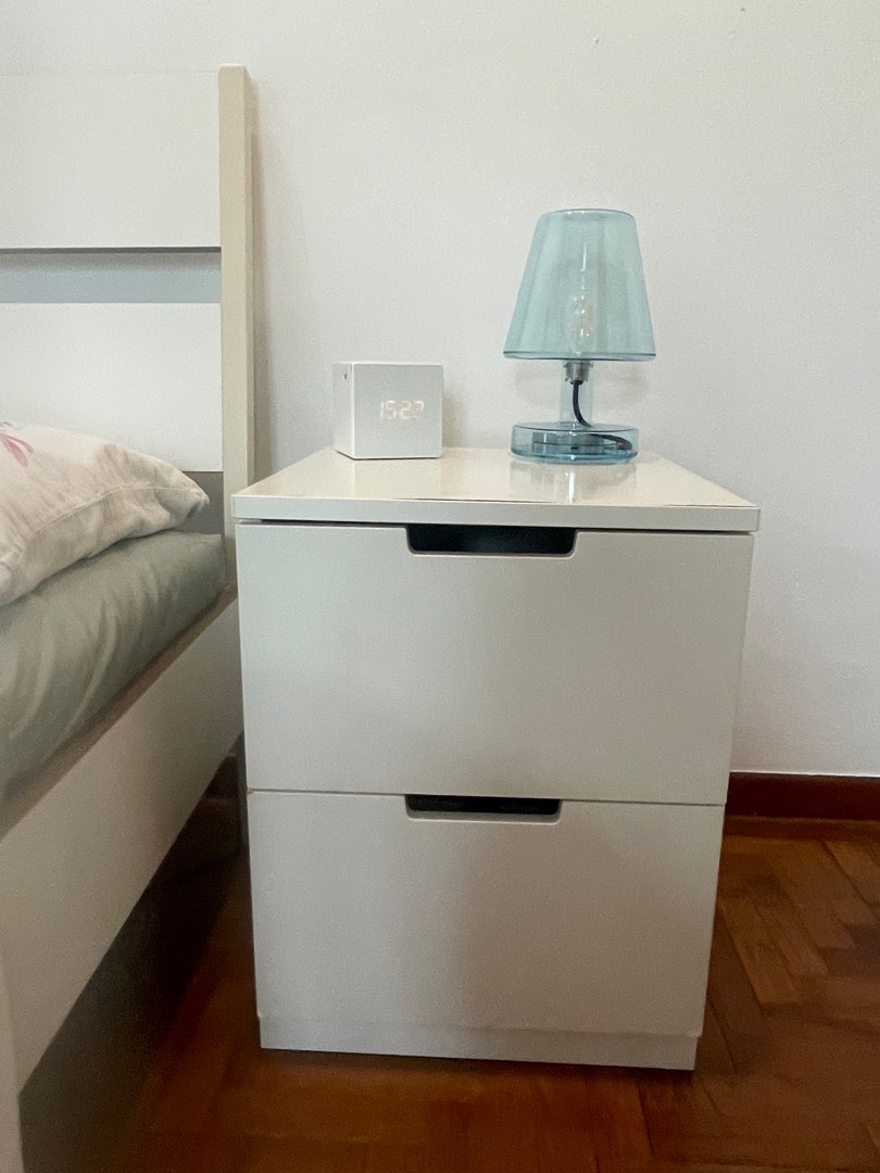 Ikea Nordli Bedside Table Furniture And Home Living Furniture Tables And Sets On Carousell