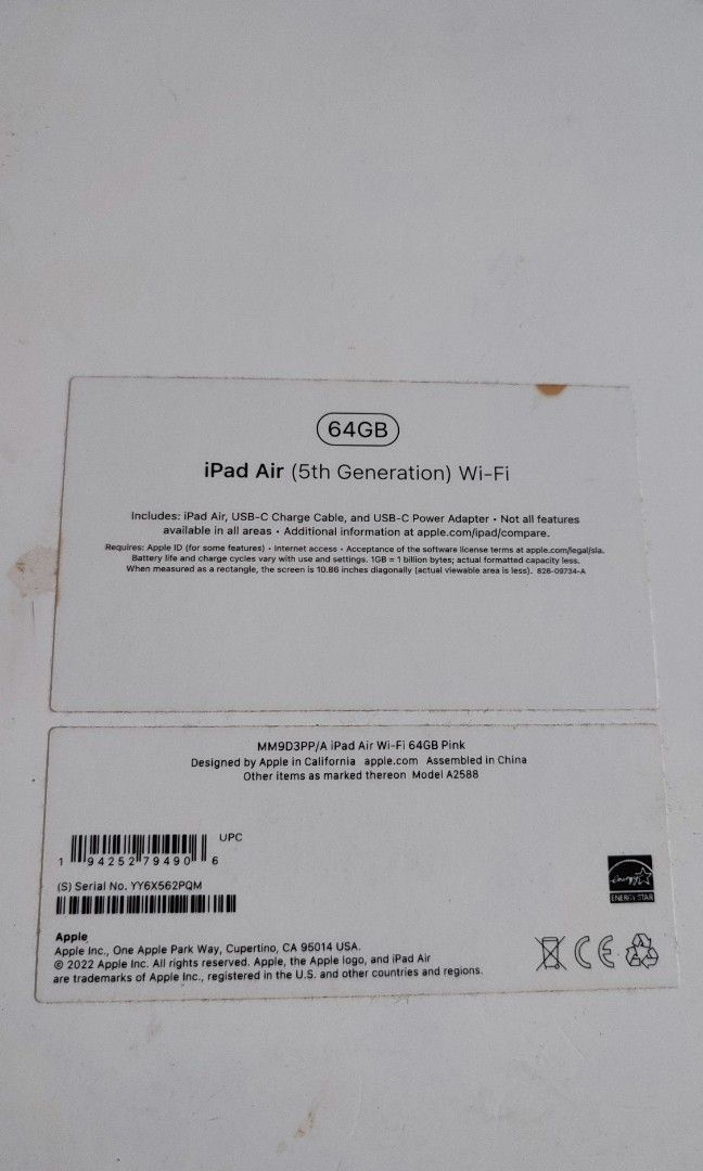 Téléphones & Tablettes iPad air 5th Gen -64Go neufs et occasions au