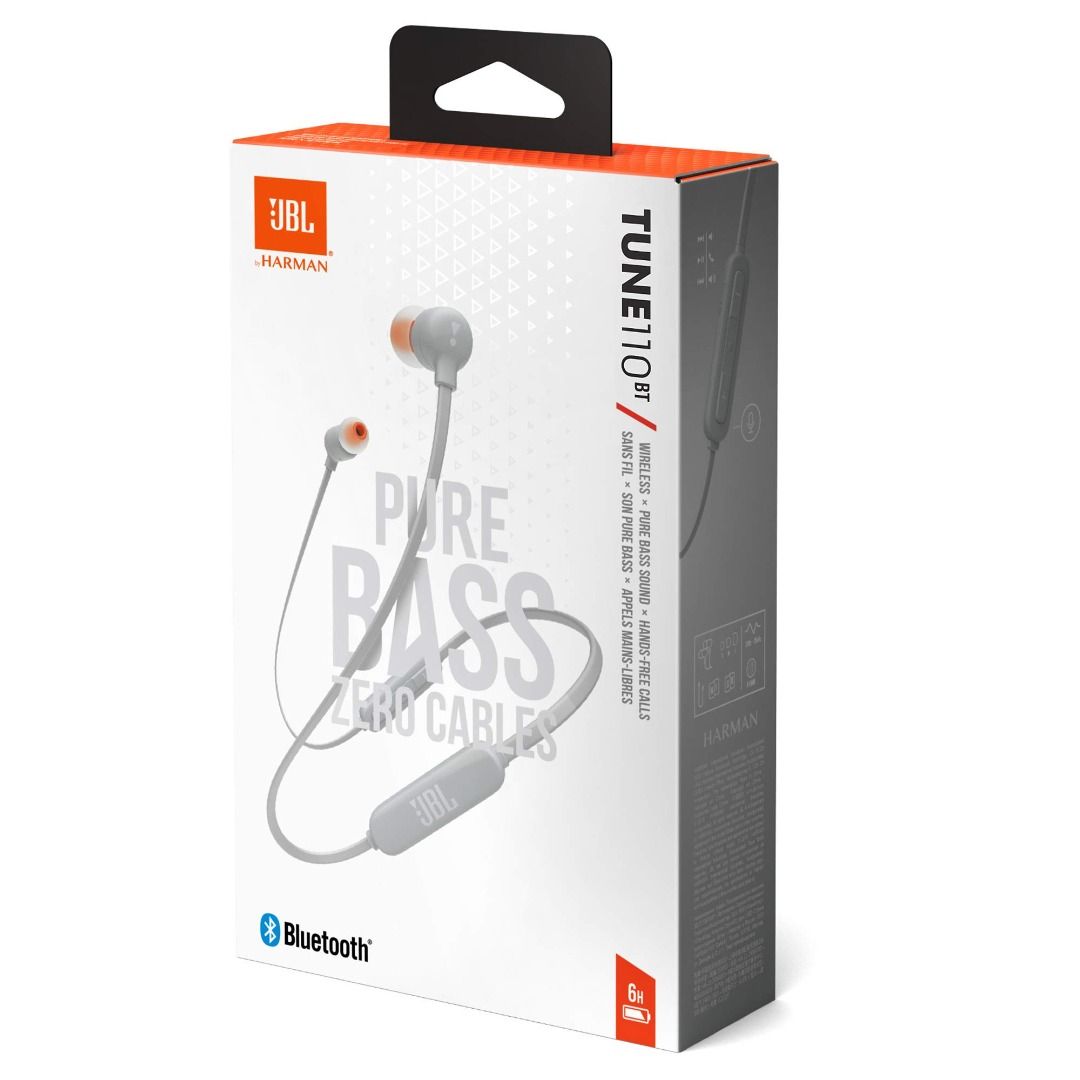 Jbl bluetooth earphones t110bt shop