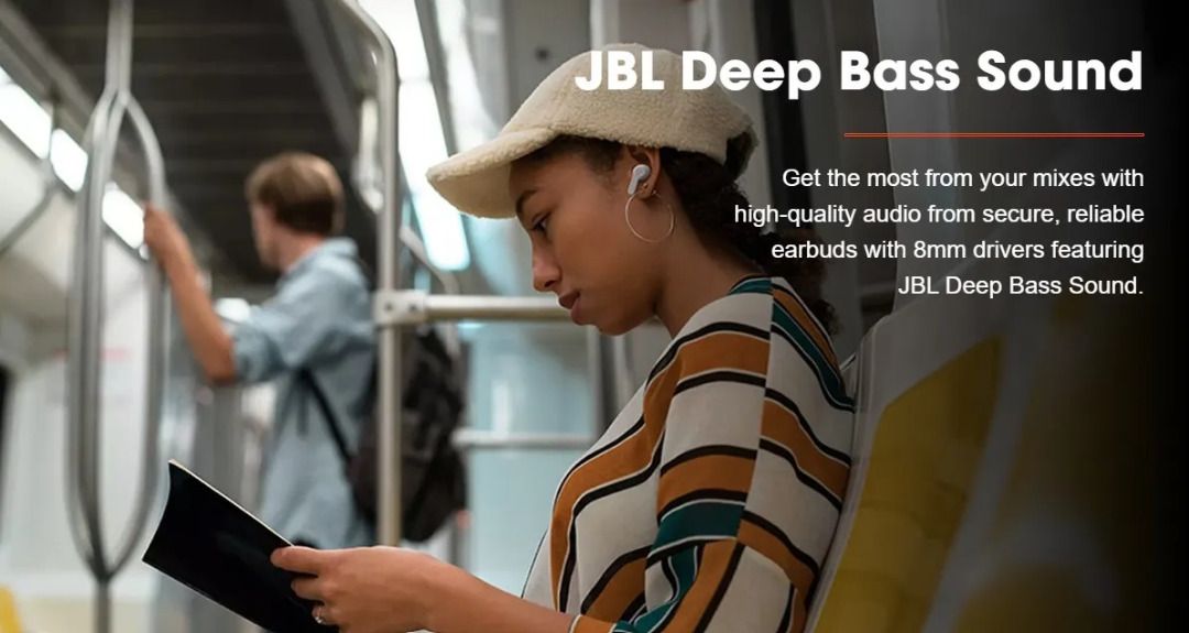JBL Wave Beam True Wireless Bluetooth Earbuds Earpiece Headset TWS Charging Case with Mic, Audio, Earphones on Carousell