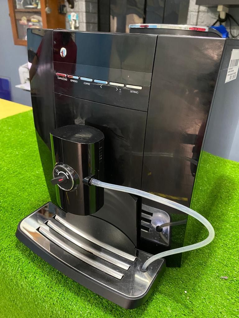 Kalerm KLM1604A Coffee Machine With Built In Milk Frother & Built
