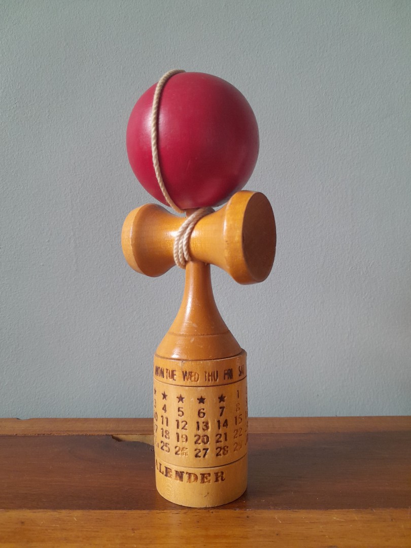 Kendama with Calendar on Carousell