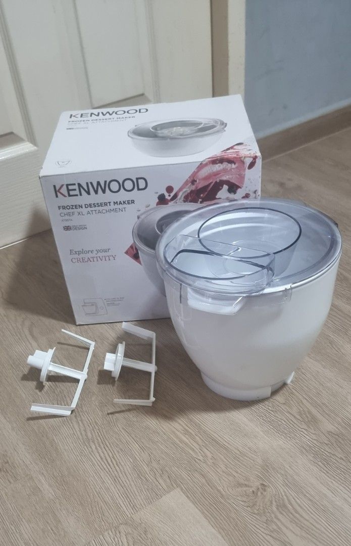 Kenwood frozen hotsell dessert maker attachment