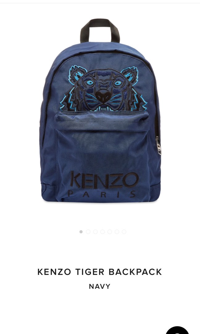 Kenzo backpack blue top