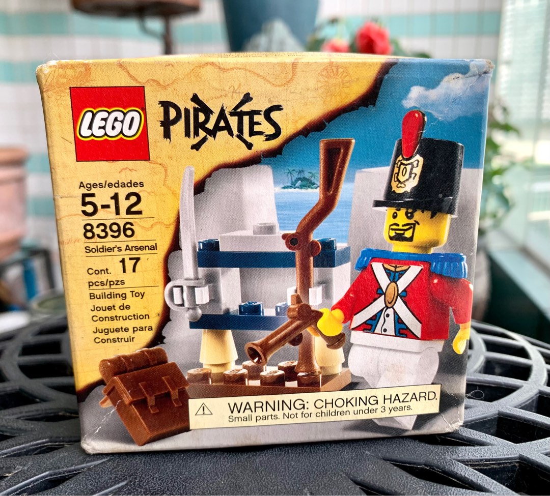 Historiker skuffe digtere LEGO 8396 RARE 2009 PIRATES SOLDIER'S ARSENAL - MAKATI - DETAILS IN  DESCRIPTION⬇️⬇️⬇️, Hobbies & Toys, Toys & Games on Carousell