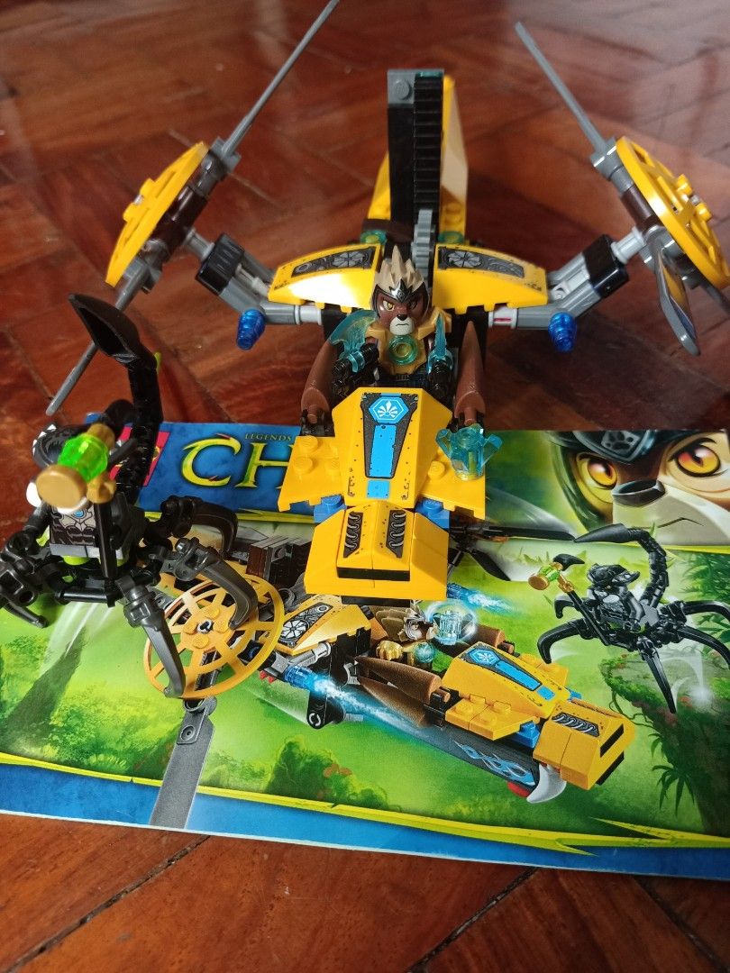 Lego Chima (Category: Lego & Building Sets) located in Rizal. Submitted by bien_aime (Listing ID 1217830894, Image 1). Description: only manual na lang nadisplay sandali missing 1 rubber but d naman obvious...