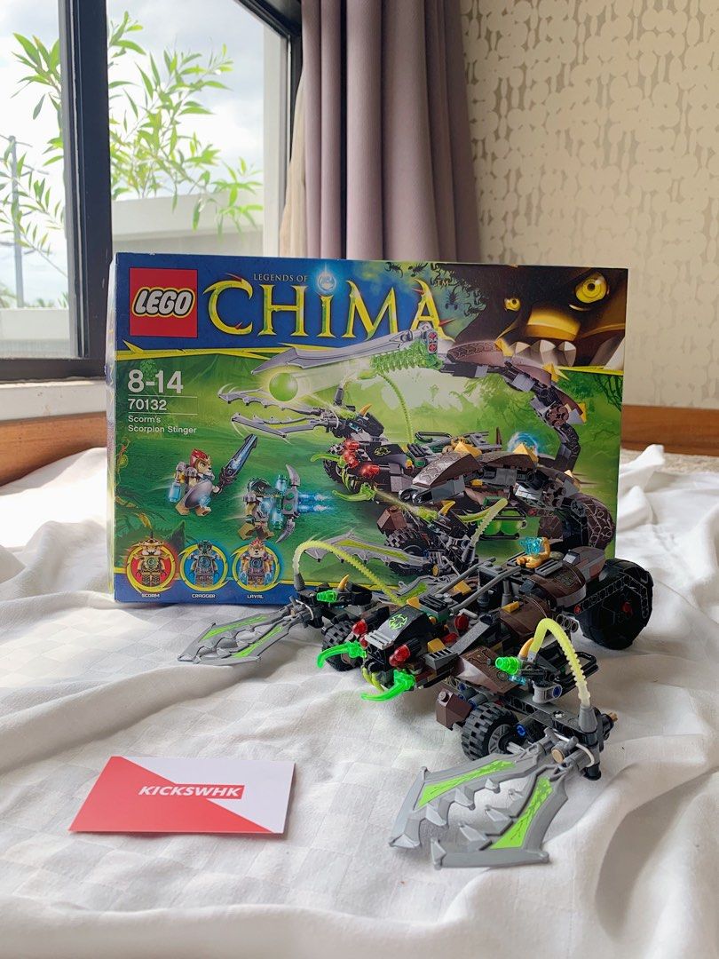 Lego Chima Scorm s Scorpion Stinger 70132 Hobbies Toys Toys Games on Carousell