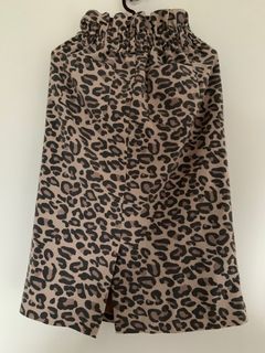 Leopard Mid Skirt