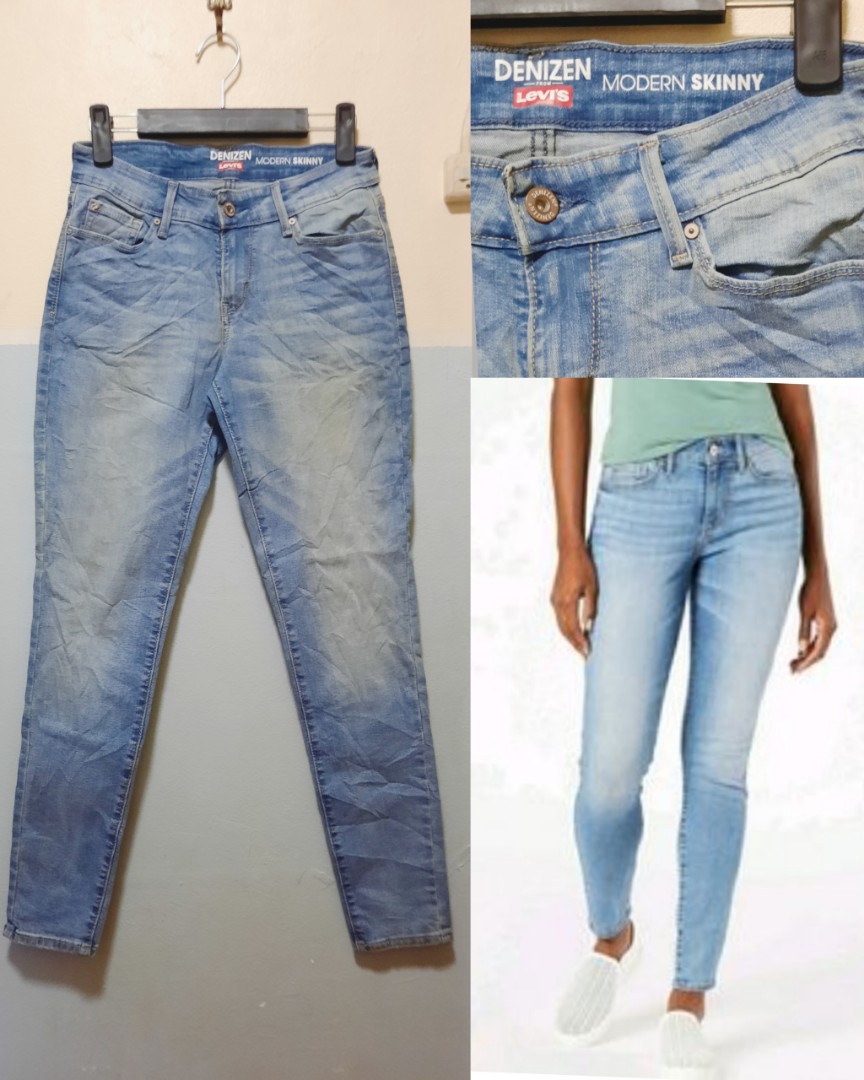 Levi's Denizen Modern Skinny Jeans, Women's Fashion, Bottoms, Jeans on  Carousell