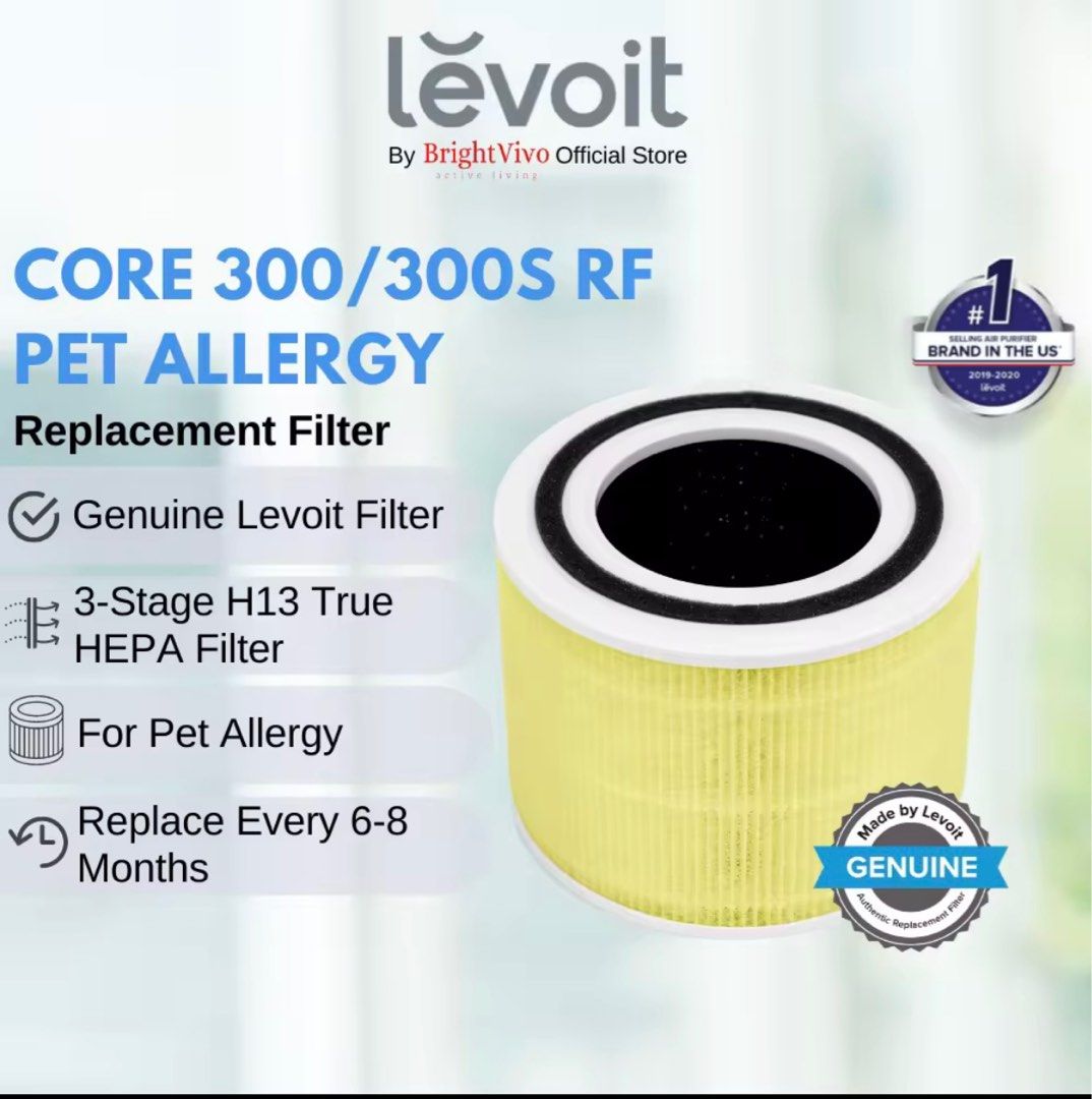 Levoit core 300 filter replacement (toxin absorber/original/pet allergy