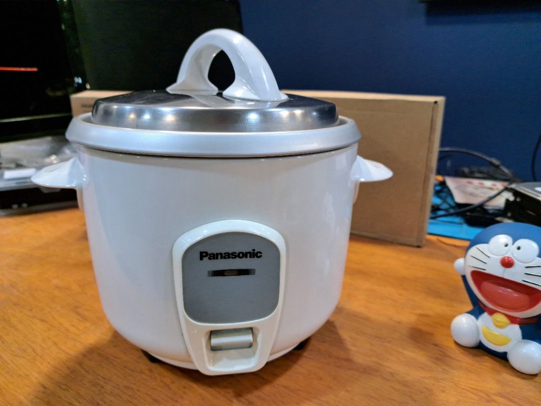 (Like New) Panasonic 1L Rice Cooker 450W SRE10A, TV & Home Appliances
