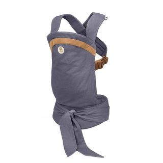 LILLEbaby LILLElight Baby Carrier, River, with leather detailing