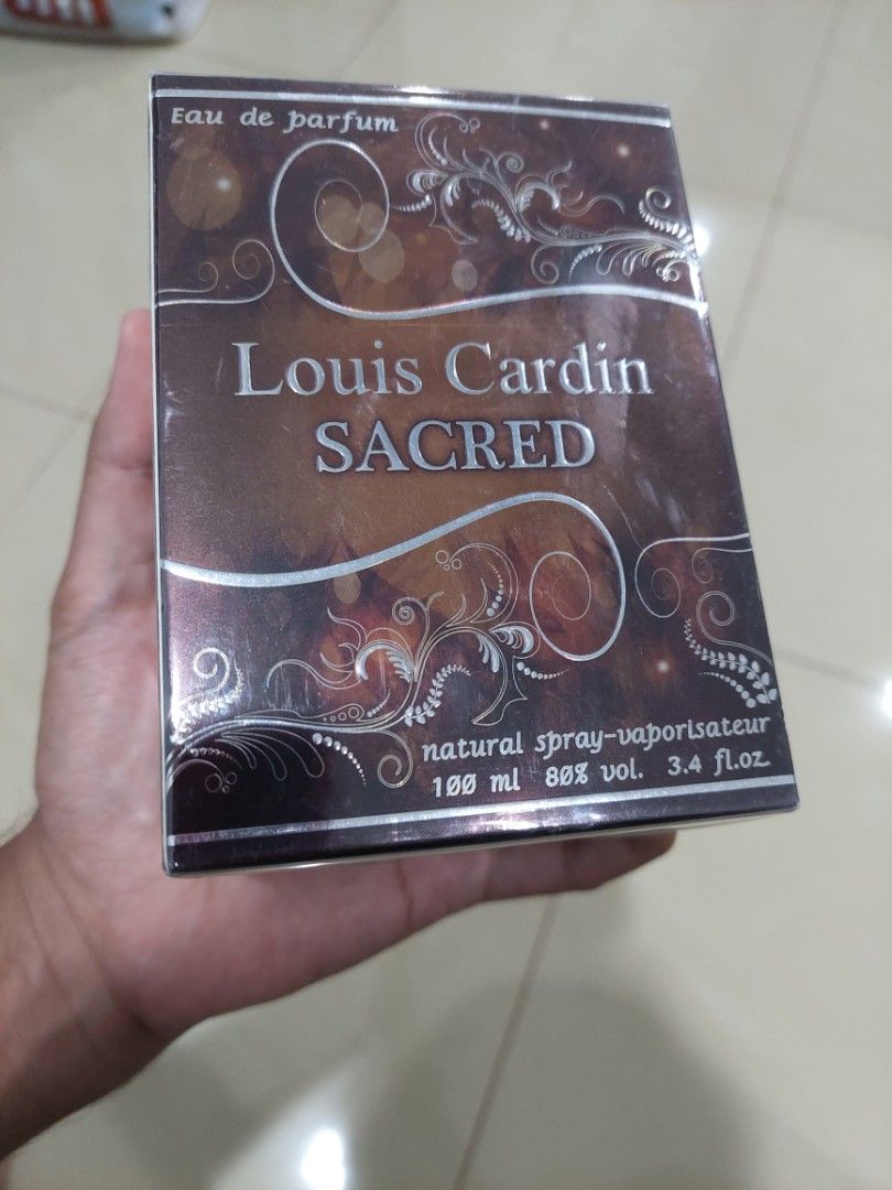 Louis Cardin SACRED Edp, Beauty & Personal Care, Fragrance & Deodorants on  Carousell
