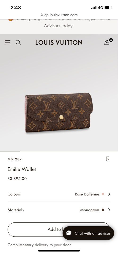 Louis Vuitton limited Edition Zippy and Emily wallet Comparison
