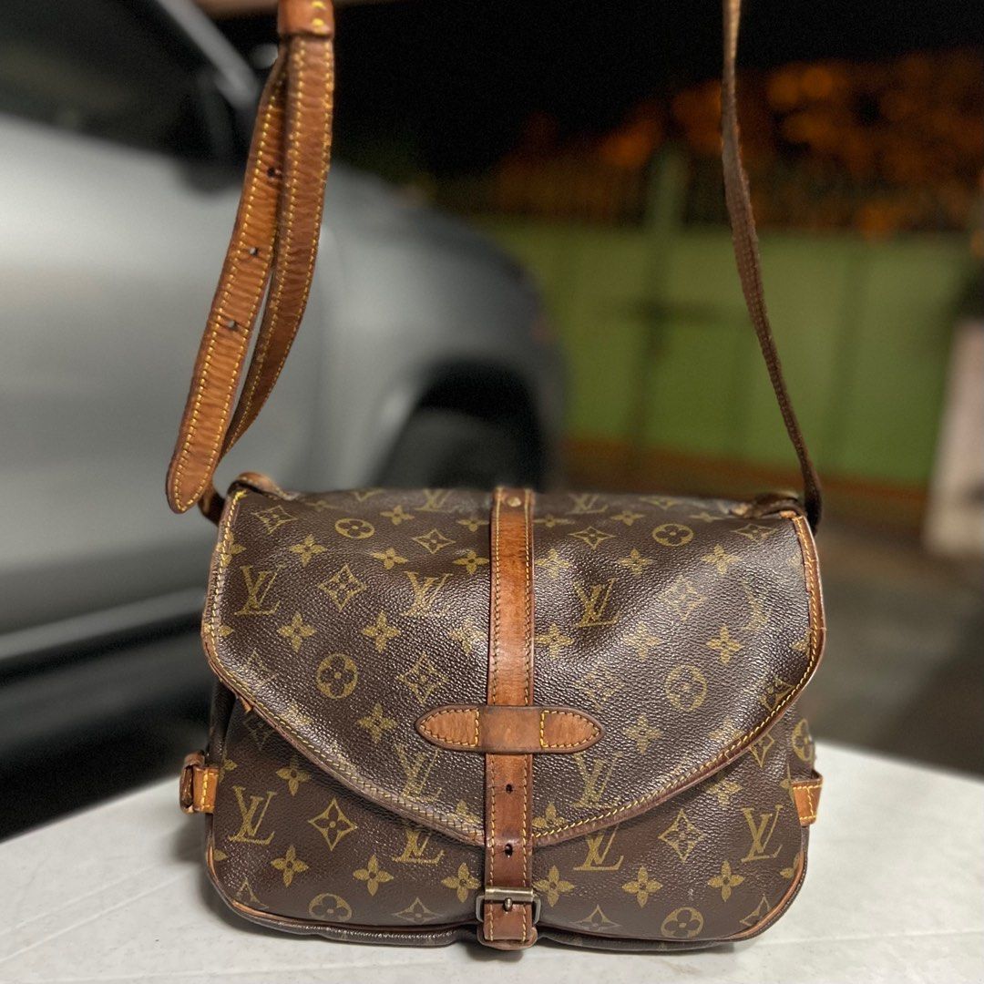 Louis Vuitton Monogram Saumur 30. Made in France, Luxury, Bags & Wallets on  Carousell