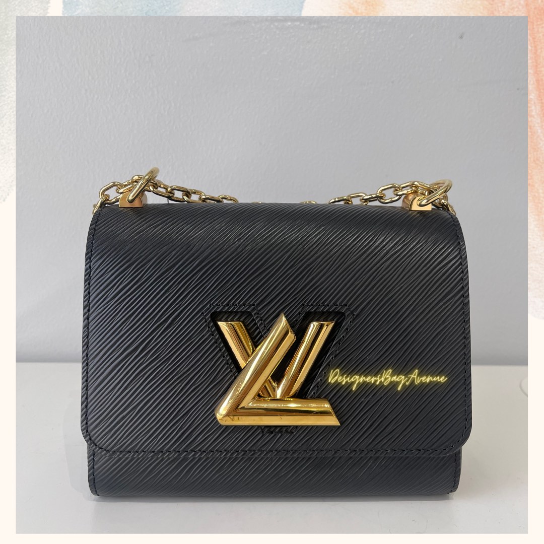 Louis Vuitton Dauphine MM Navy/ Black Epi Leather Bag, Luxury, Bags &  Wallets on Carousell