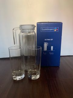 Luminarc octime pitcher and glasses set