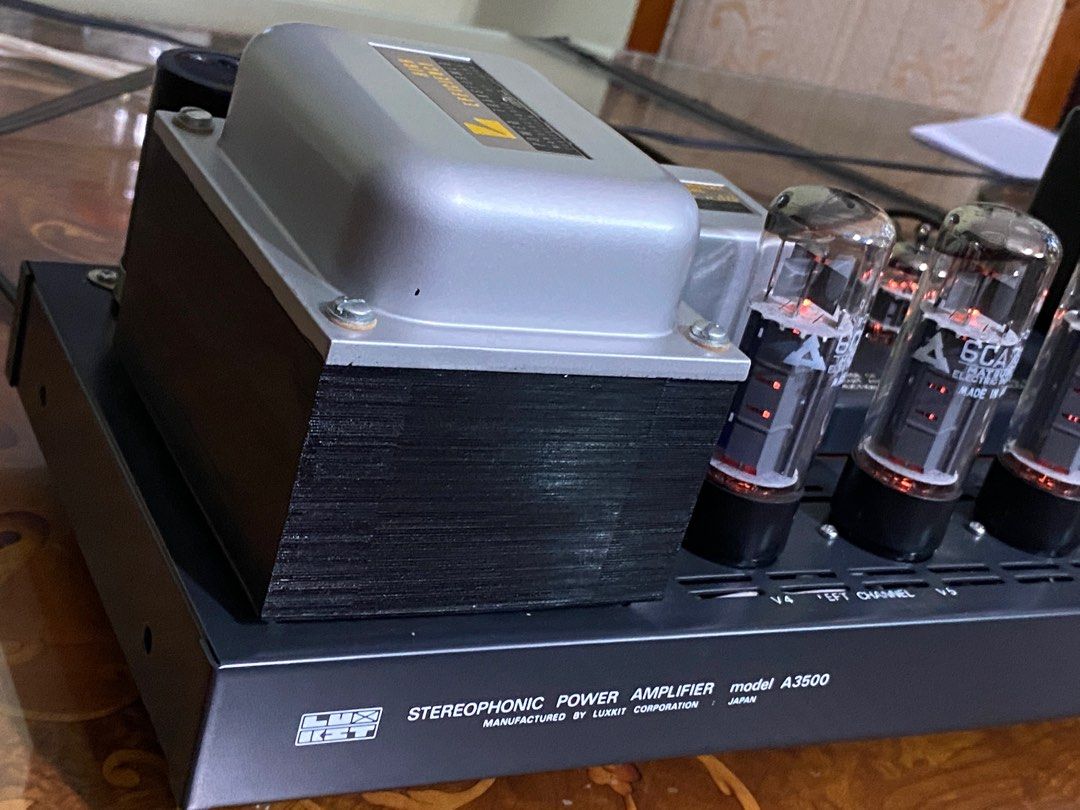 Luxman ( luxkit) A-3500 tube power amp, Audio, Soundbars, Speakers