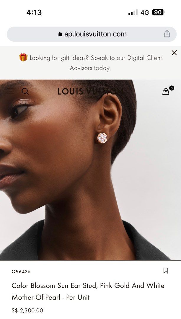 Shop Louis Vuitton Earrings (M00764) by lifeisfun