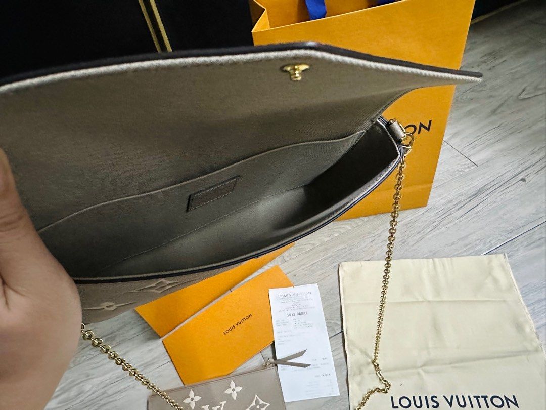 LV Felicie By The Pool Collection Limited Edition (Top Grade), Luxury, Bags  & Wallets on Carousell