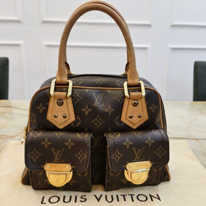 Louis Vuitton, Bags, Nwt Louis Vuitton Manhattan Pm Bag In Box