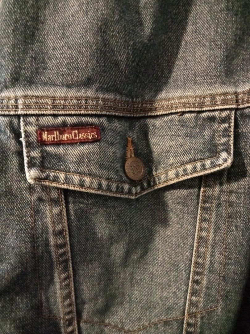 Marlboro Classics Ultimate denim Jacket, Men's Fashion, Coats, Jackets