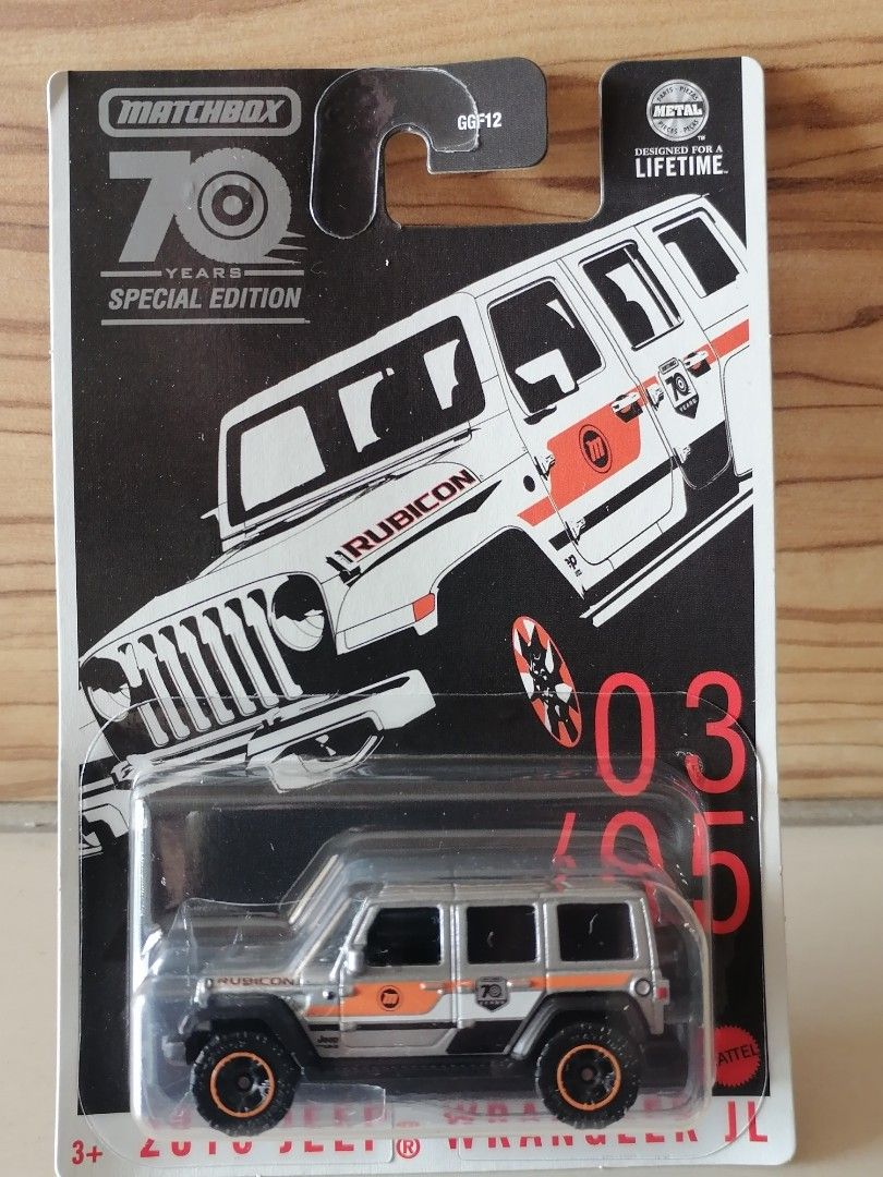 Matchbox top jeep rubicon