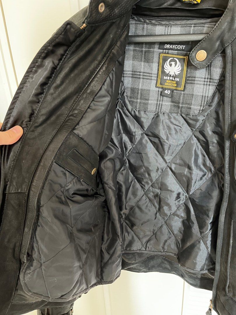 Merlin draycott hotsell leather jacket