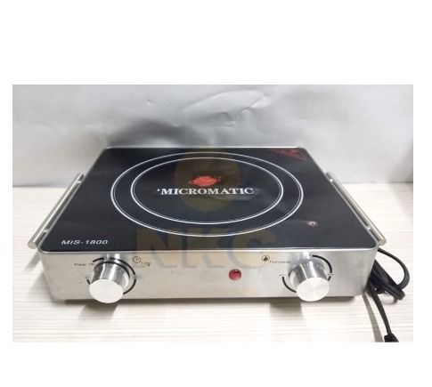 Micromatic Infrared Stove | MIS-1800 (Category: Other Kitchenware & Tableware) located in Quezon City. Submitted by trustrade86136 (Listing ID 1217889699, Image 3). Description: Model No. MIS-1800 Features: • Infrared Heating Plate • Easier to clean with Smooth Surface • Any cookware can be used • Adjustable thermostat control Rated Voltage: 230 a.c, 60Hz Rated Power Input: 2000W .