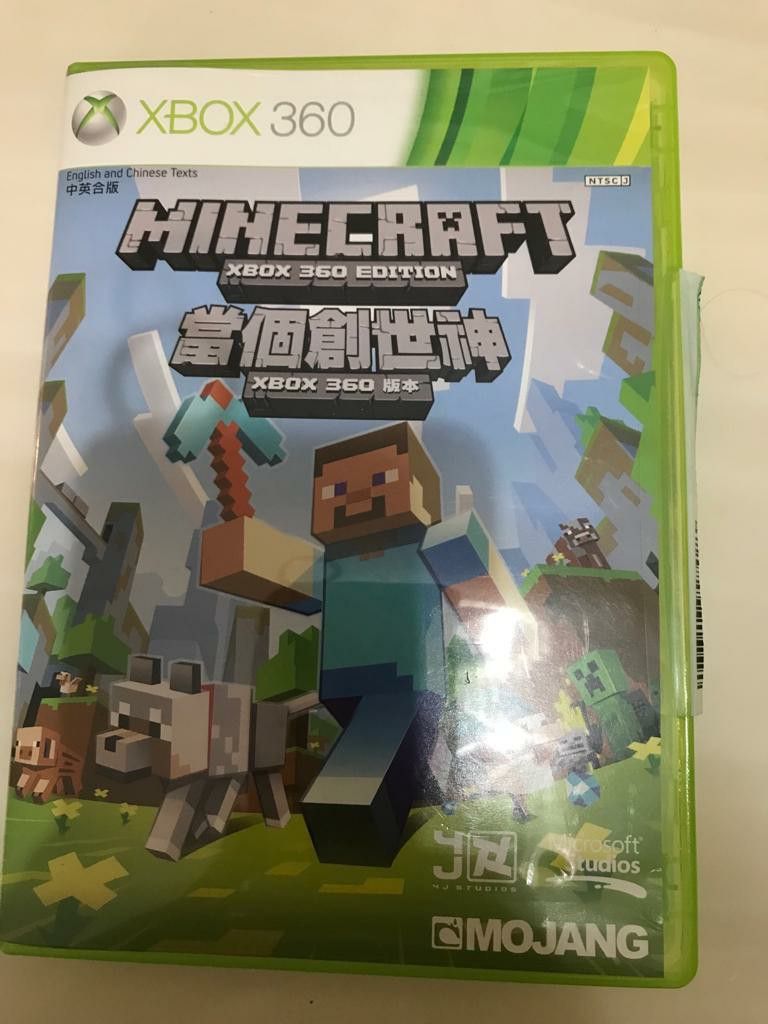 Minecraft Xbox 360 game, Video Gaming, Video Games, Xbox on Carousell
