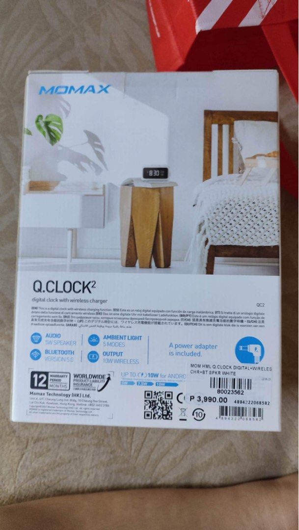 momax lamp wireless charger