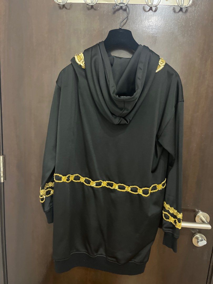 Moschino x H M hoodie dress Women s Fashion Dresses Sets