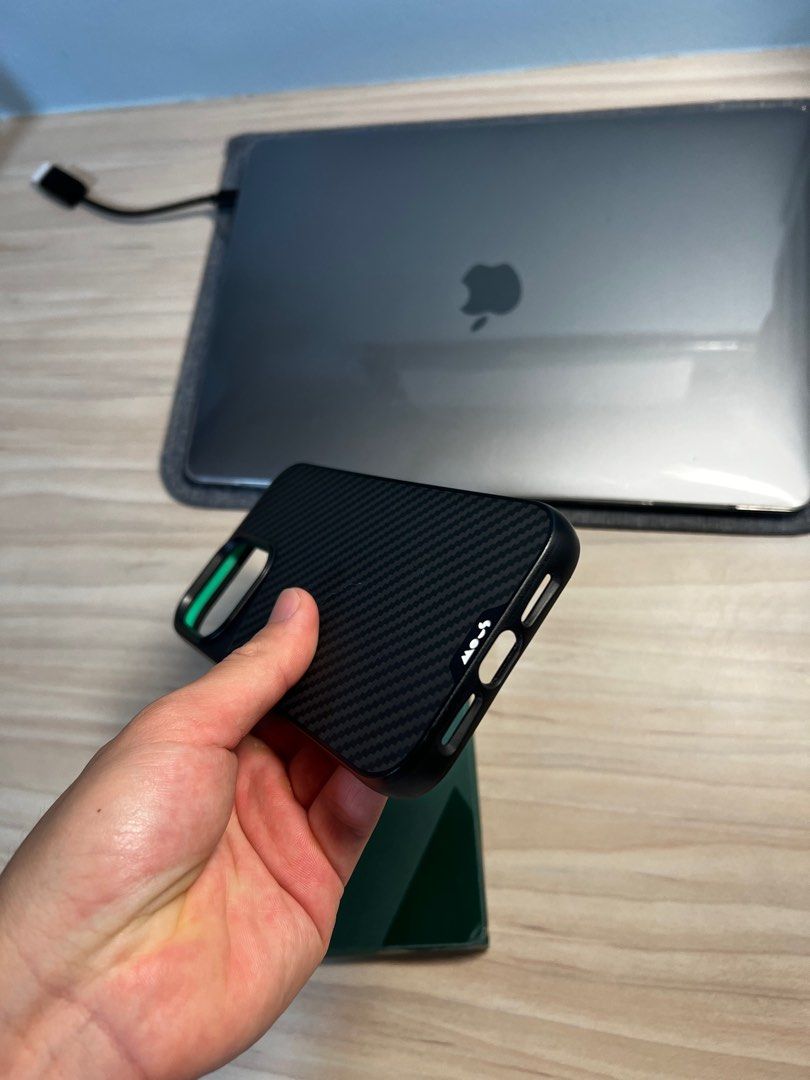 Mous aramid fibre iPhone 13 Pro Max case, Mobile Phones & Gadgets