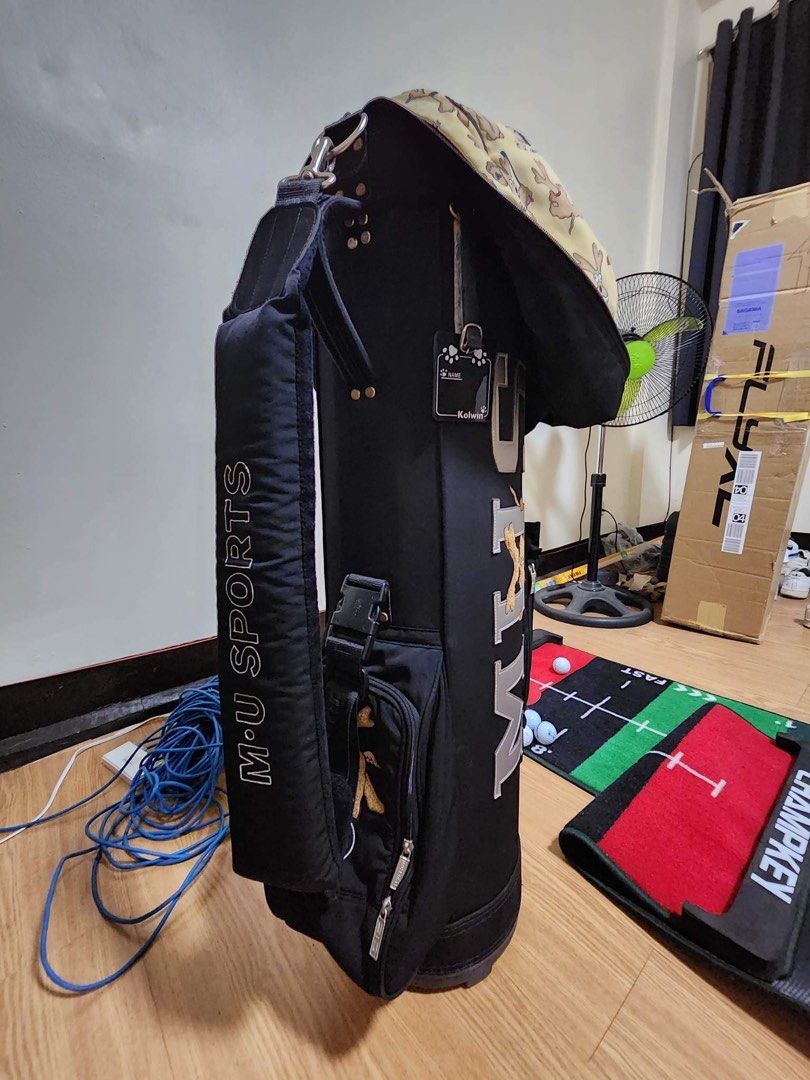 MU Sports Golf Cart Bag, Sports Equipment, Other Sports Equipment and