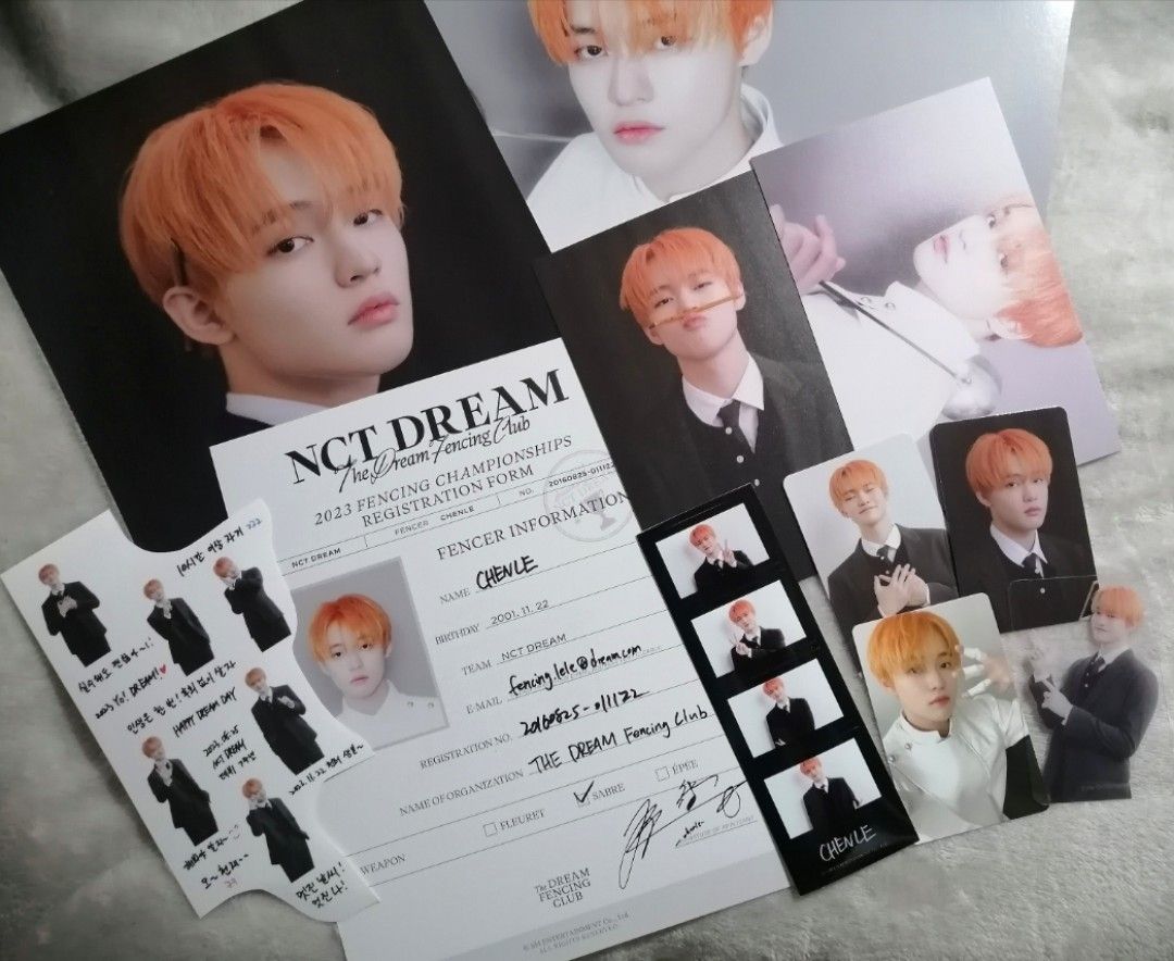 Nct Dream Seasons Greetings 2023 Chenle Set W Smtown Pob Hobbies And Toys Memorabilia 9709