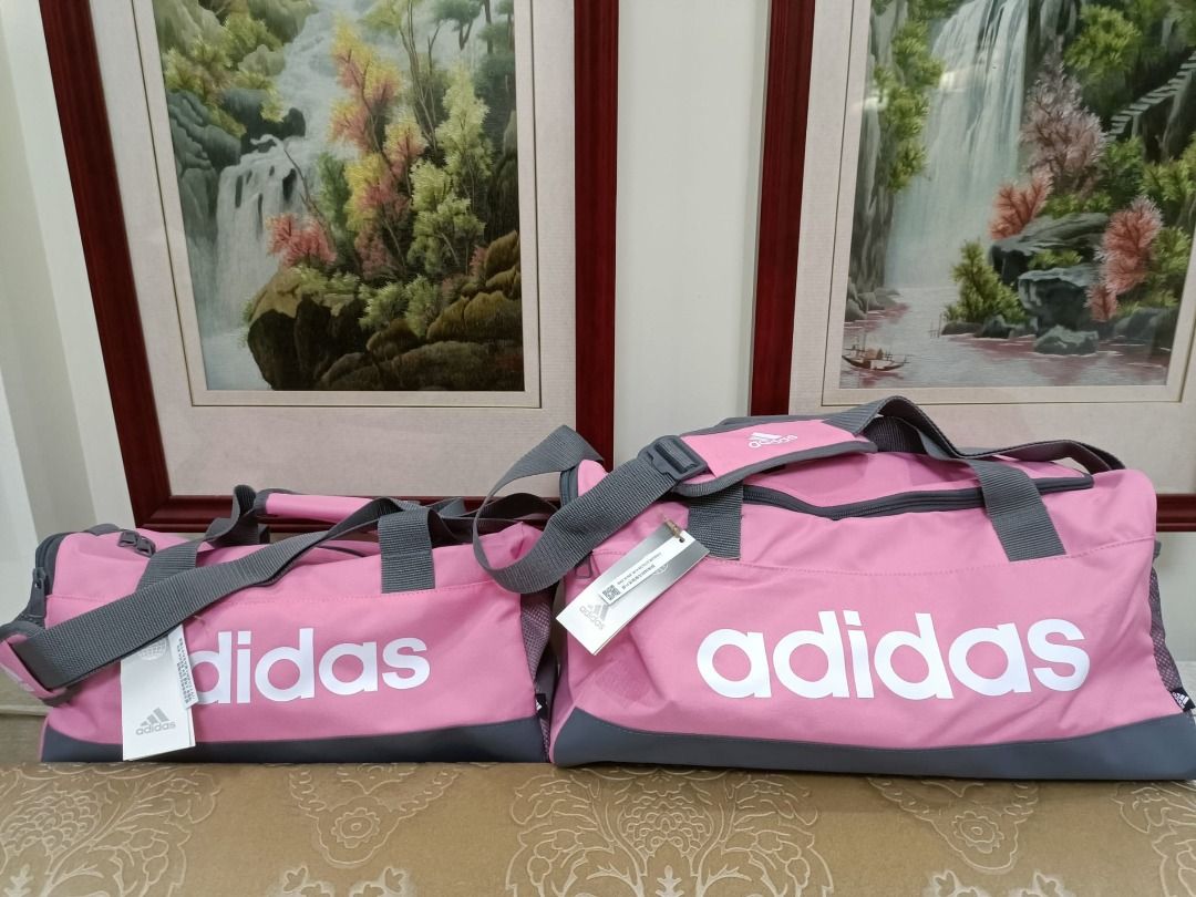 New adidas essentials logo duffel duffle extra small and small bag