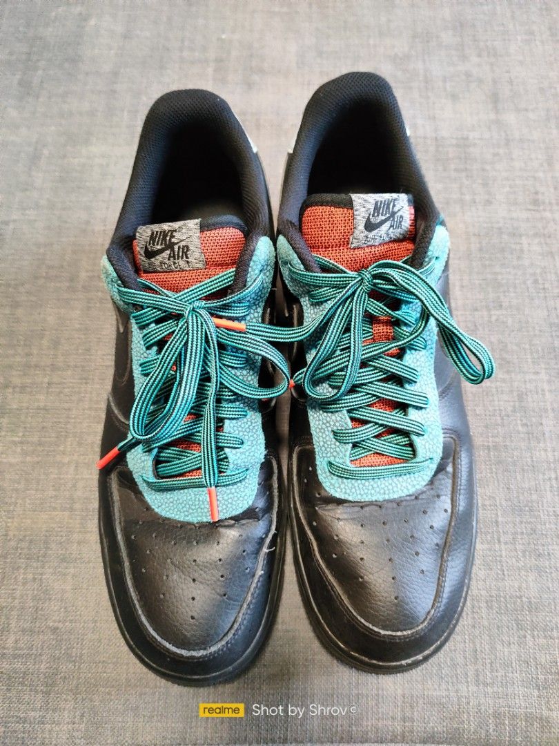 nike air force 1 07 lv8 black obsidian mist