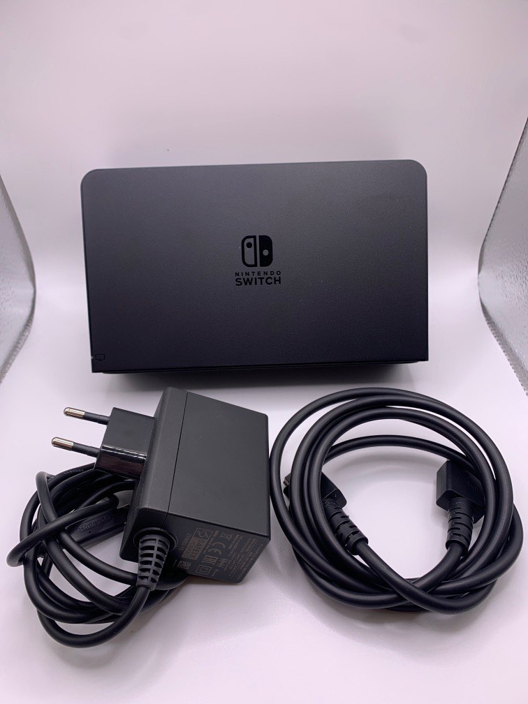 Nintendo Switch OLED Dock + Charger + HDMI, Video Gaming, Gaming
