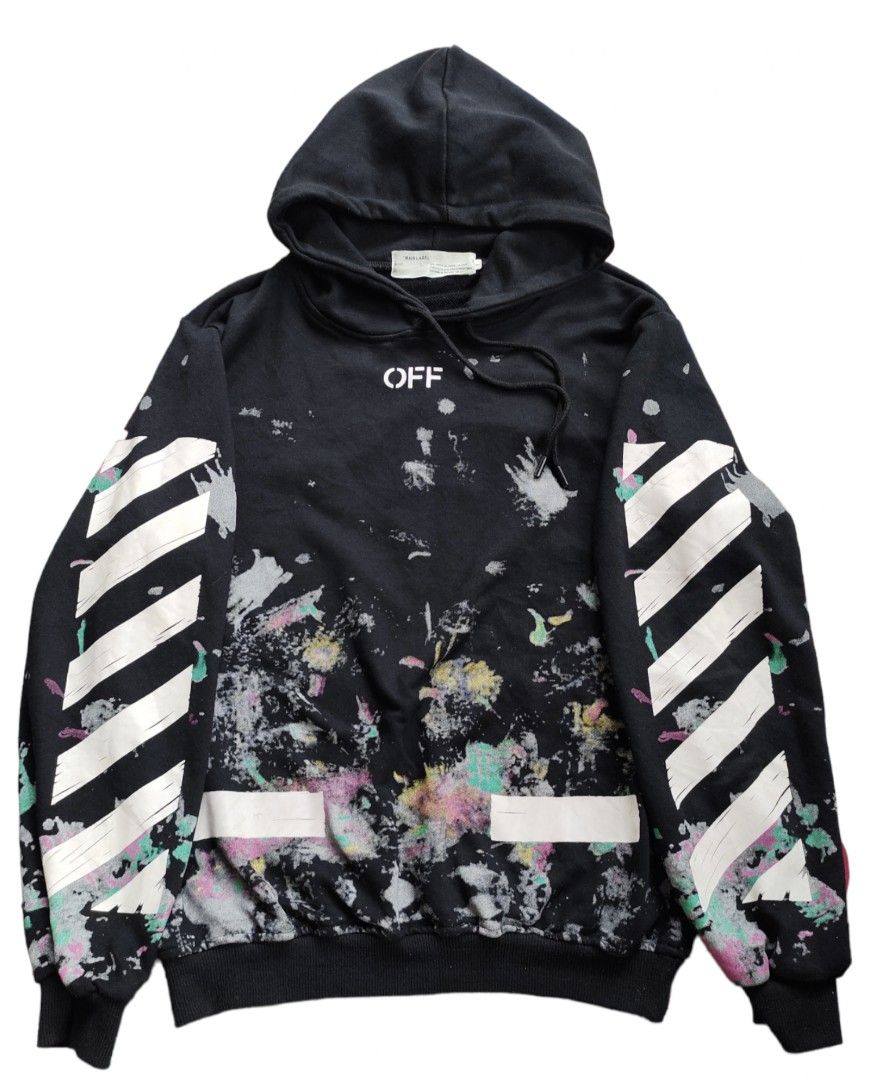 Off White Off Hoodie Men s Fashion Coats Jackets and Outerwear