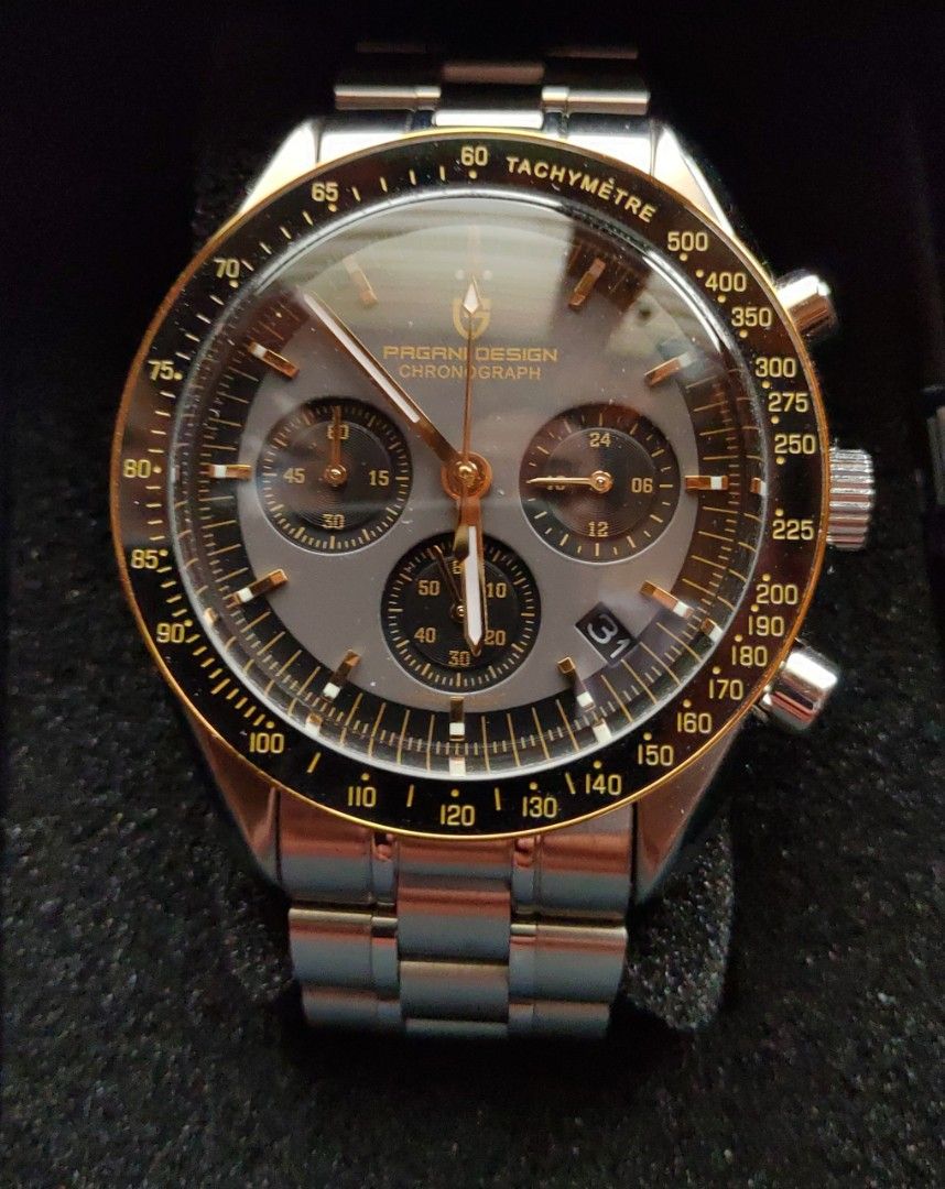 Pagani Design Speedmaster gold V2 PD 1701 Men s Fashion Watches