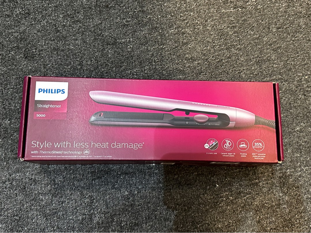 Philips Hair Straightener 5000, Beauty & Personal Care, Hair on Carousell