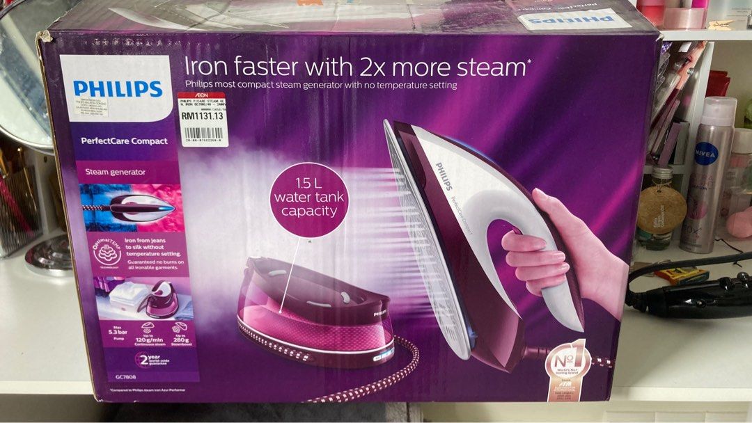 PHILIPS Steam Generator Iron, TV & Home Appliances, Irons & Steamers on