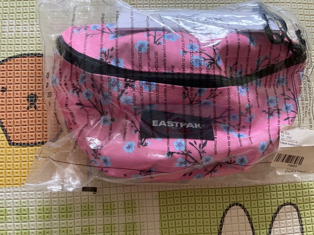 Eastpak pink bum outlet bag