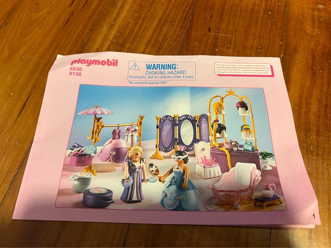 Playmobil Princess Dress Up, Hobbies & Toys, Toys & Games on Carousell
